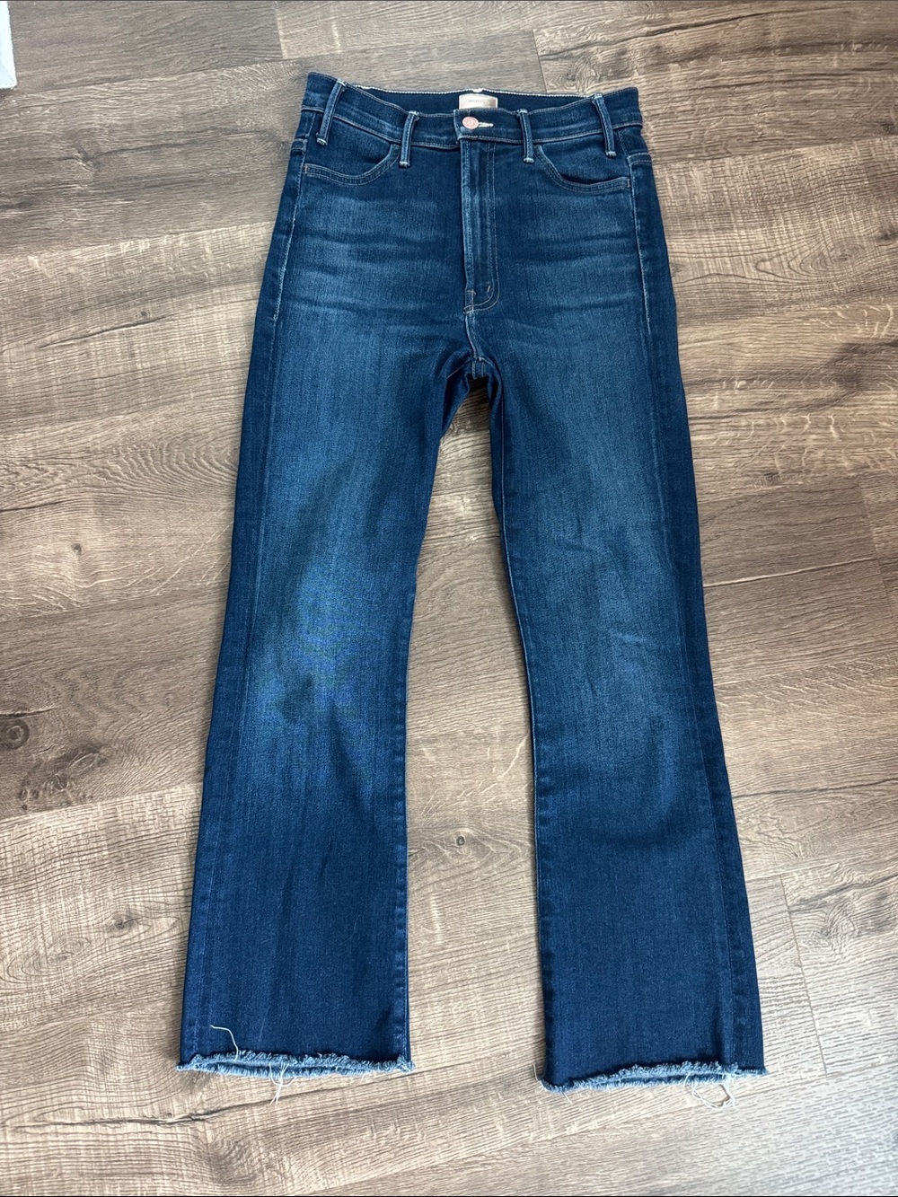 MOTHER the hustler ankle fray Women's Jeans sz 27 color: home movies